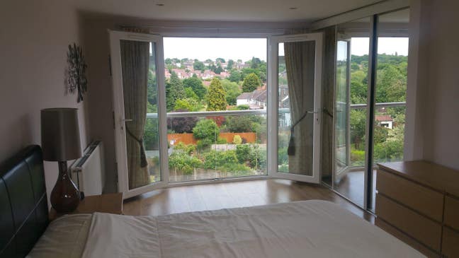 Double Loft Room Juliet Balcony Separate Bathroom Main Photo