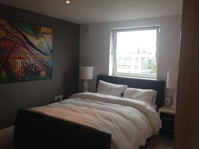 Ensuite Room with Walk in Wardrobe in Modern Flat Main Photo