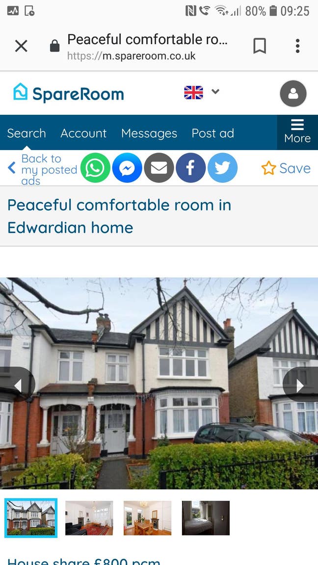 Lovely clean comfy room edwardian house Main Photo