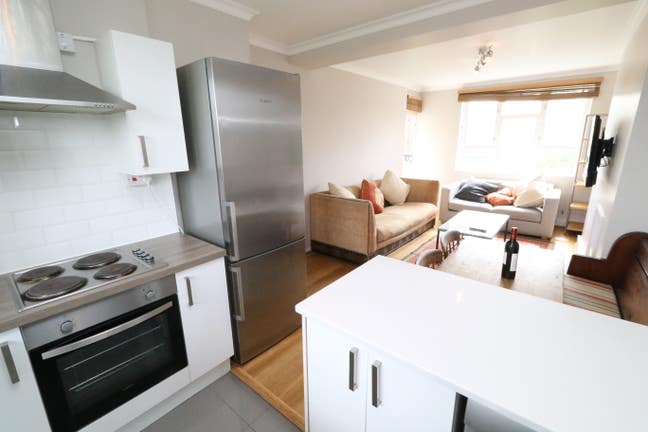 Lovely flat- large open-plan living room + terrace Main Photo