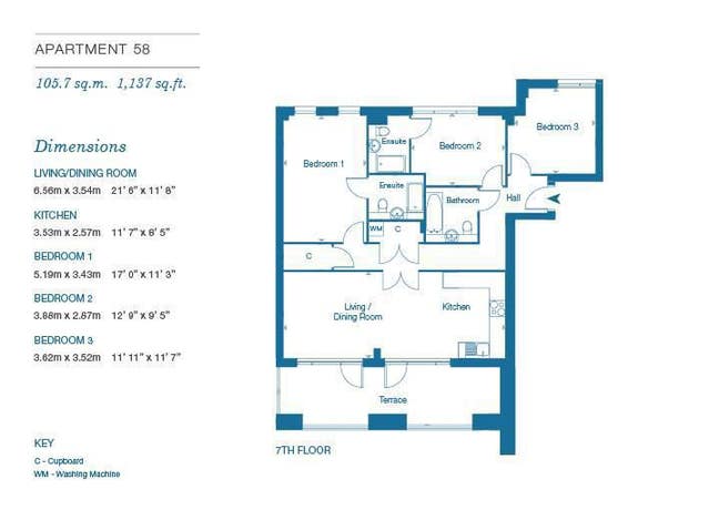 Ensuite double room in E3 (Zone2) for professional Main Photo