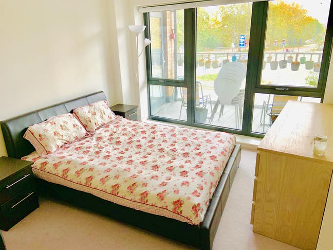 Large Room King Bed Modern Flat - Bills Included Main Photo