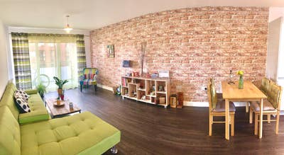 Double room in a new riverside apartment Main Photo