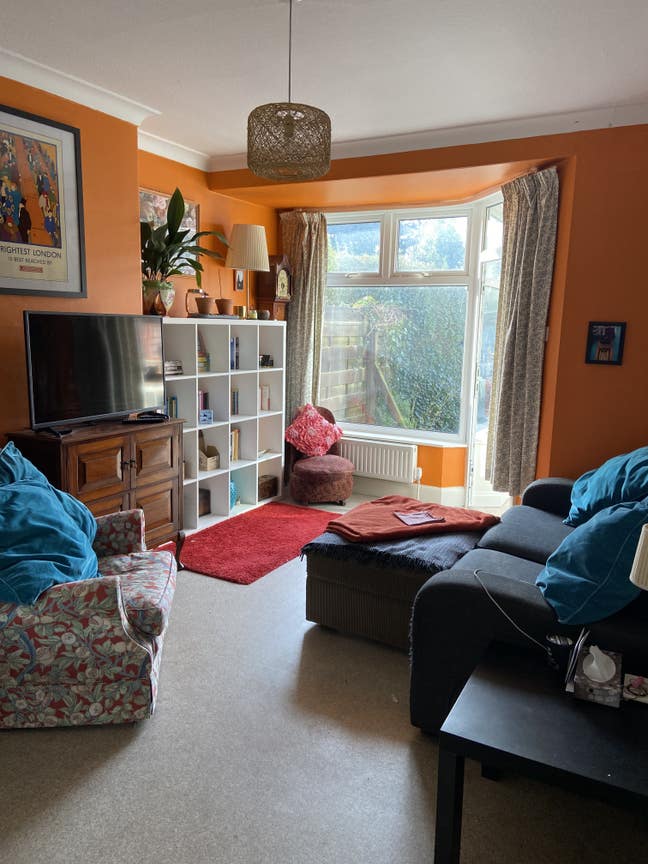 Large double in friendly vegan house with cleaner Main Photo