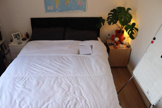 Double room in canal side flat limehouse.  Main Photo