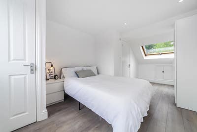 Contemporary Rooms in a Warm, Social Home Main Photo