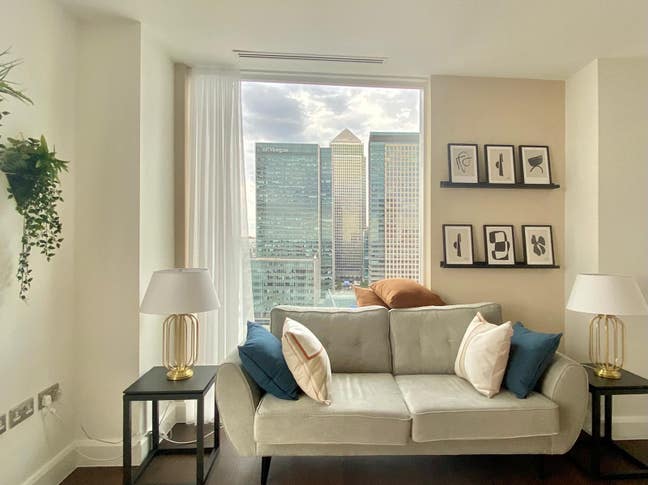 Large double bedroom in Canary Wharf Main Photo