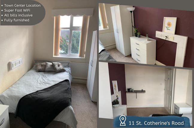 Double Rooms• Town Center • All Bills Included Main Photo