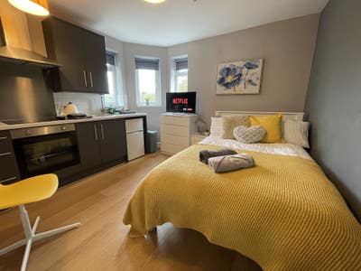 New studio Flat in Dudley Main Photo