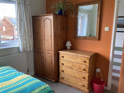 Light, comfortable room in family home.  Main Photo