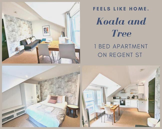 🌸Fabulous 1 Bed Apartment on Regent Street Main Photo