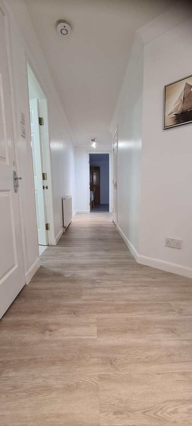 Furnished two bedroom flat available now.  Main Photo