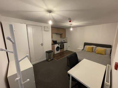 Luxury Studio Bedsit - 1 Person - Close to Station Main Photo