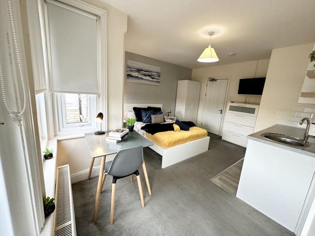 🤩Modern Spacious En-suite Studio room RG2 Main Photo