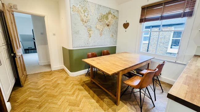 Newly decorated large Balham garden flat. Main Photo