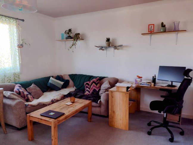 Sunny room in spacious Lambhill flat Main Photo