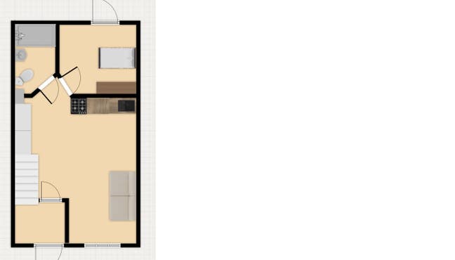1 Bedroom Flat for Single occupancy.Refurbished  Main Photo