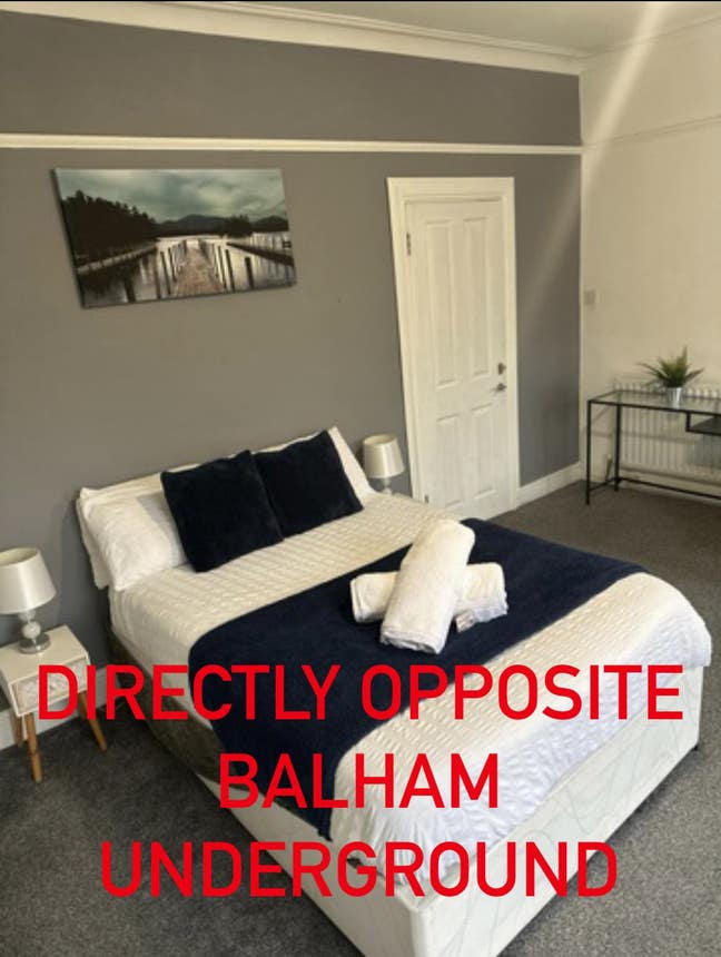 OPPOSITE Balham station clean double room Main Photo