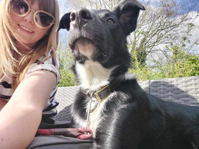 One person with pet dog  Main Photo