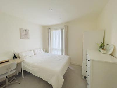 Double bed own bath in shared flat Main Photo