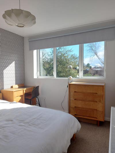 Bright quiet double room in house with garden Main Photo