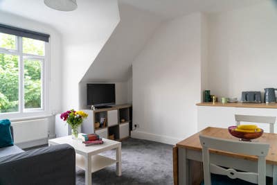 Top floor Victorian house.  Main Photo