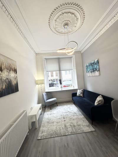 One bedroom flat Glasgow City Centre for rent.  Main Photo