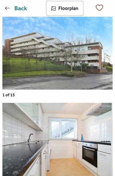 One bedroom apartment with TB and kitchen  Main Photo