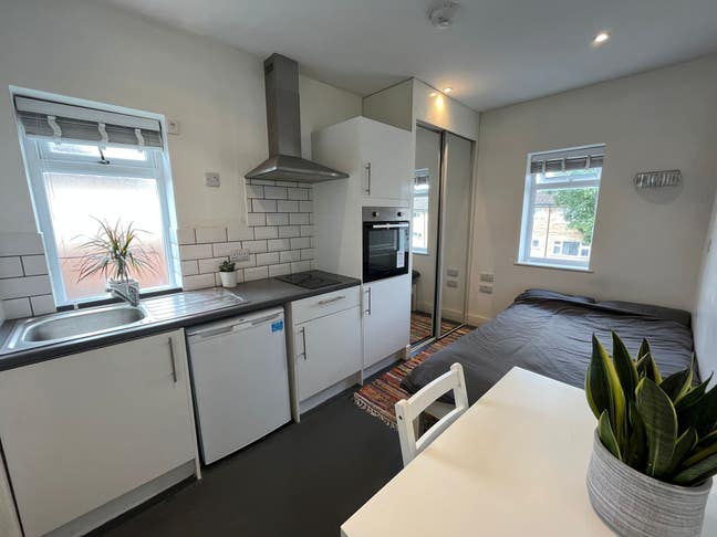 Studio with private bathroom and kitchen.  Main Photo