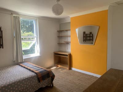 Large sunny double room with own basement lounge  Main Photo
