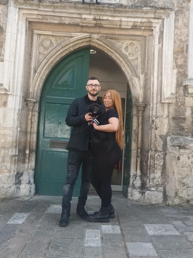 24 & 29 year old couple with cute Pomerania  Main Photo