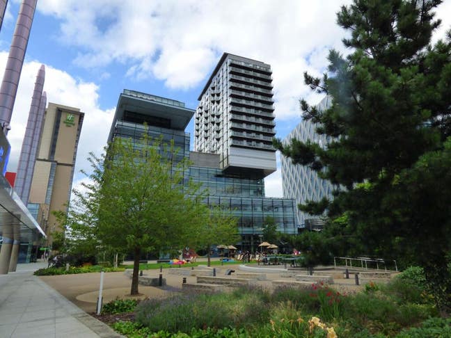 En Suite Double Room Salford Quays Media City Main Photo