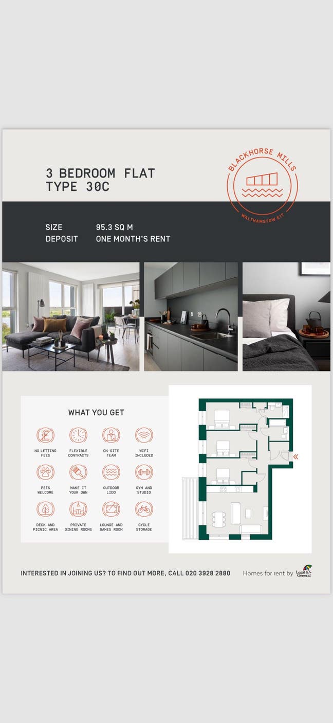 Looking for flatmate for Blackhorse Mills 3 bed  Main Photo
