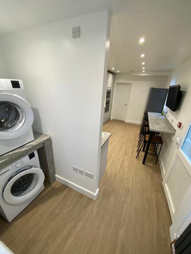 Huge room in newly developed house with sofa. Main Photo