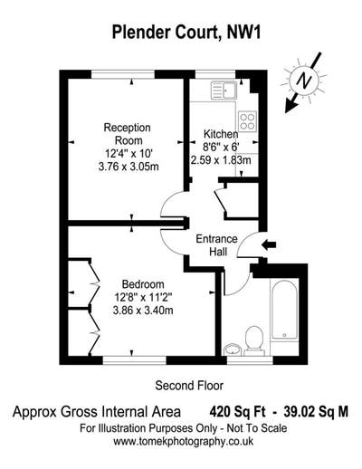 2-bed flat close to Mornington Crescent Main Photo