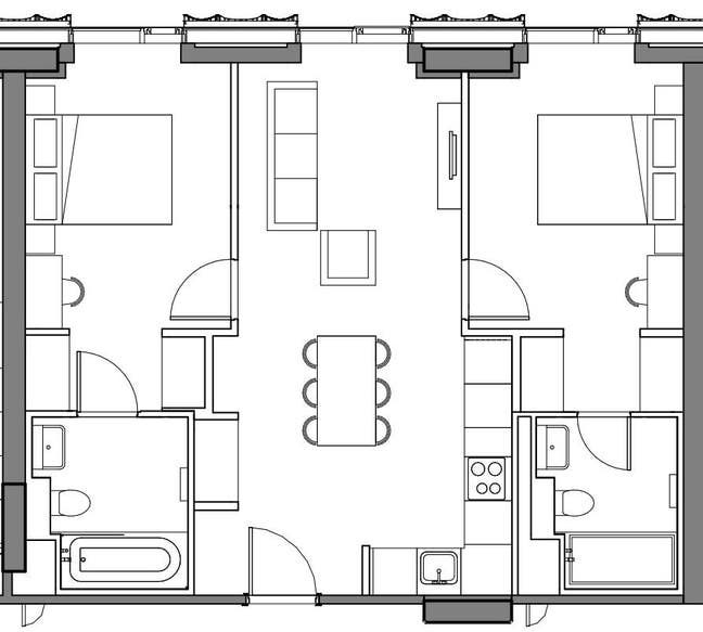 Double bedroom at Uhaus ( formerly Vita) Main Photo