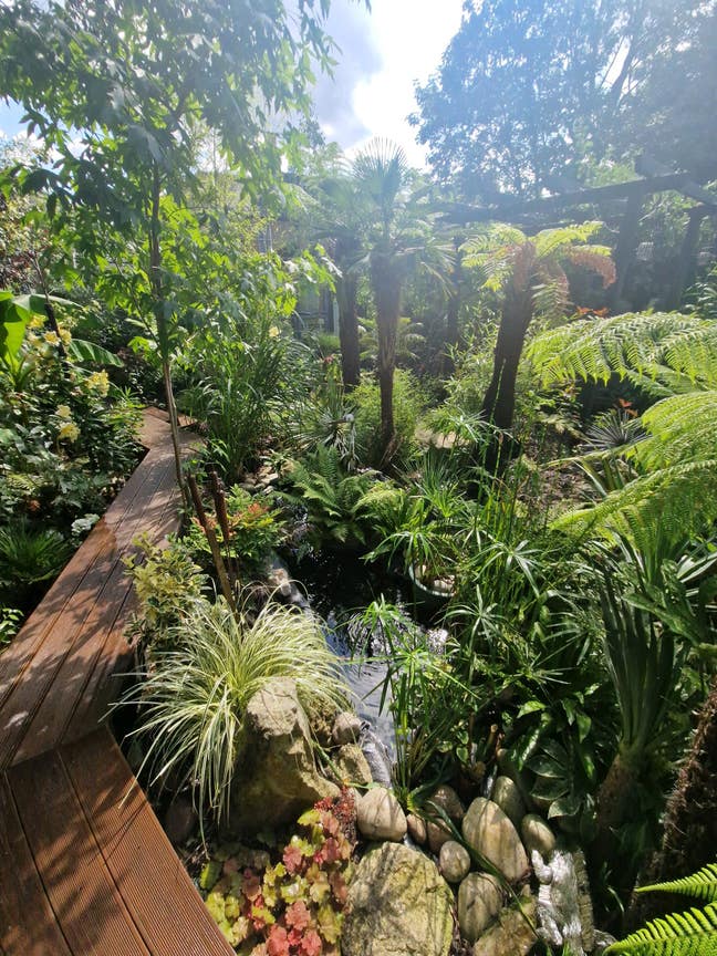 Double ensuite room in flat with jungle garden Main Photo