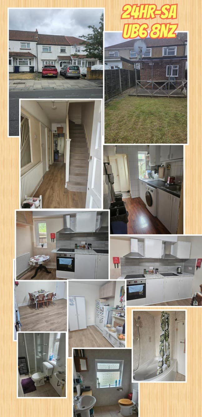 Licensed HMO-Greenford St - 1 Double Room Main Photo