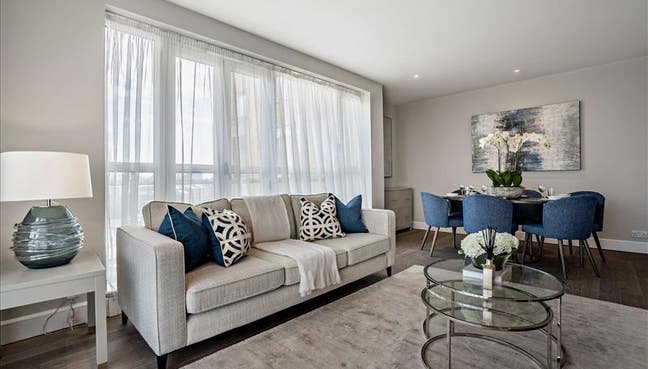 A Luxurious Two-bedroom, two bathroom Canary Wharf Main Photo