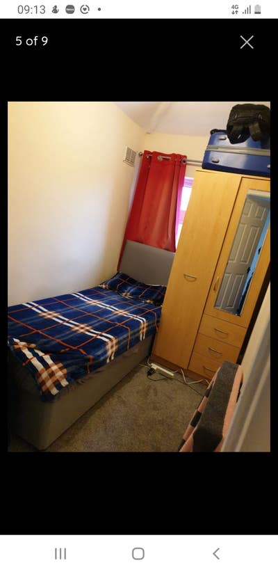 450 box room for single person FELTHAM Main Photo