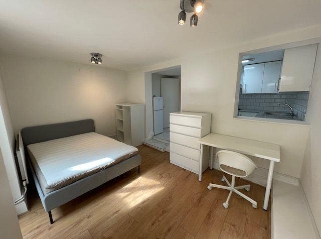 Spacious Lower Ground Studio Flat in the Heart of  Main Photo
