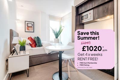 Get 4 x weeks RENT FREE - Hounslow Studio Main Photo