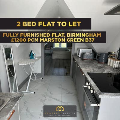 2-Bed Flat for Rent tation Road, Marston Green Main Photo