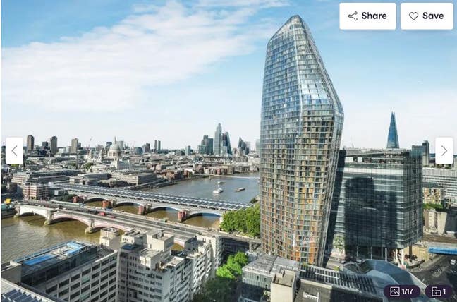 Luxury 1 bed flat in One Blackfriars, SE1 Main Photo