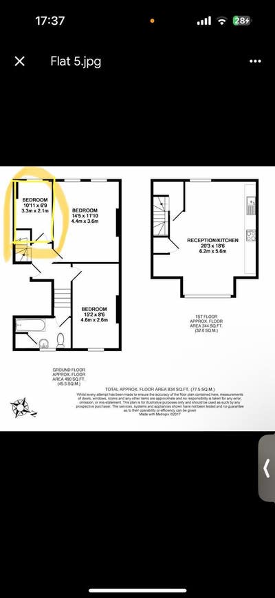 Newly renovated furnished small double room! Main Photo