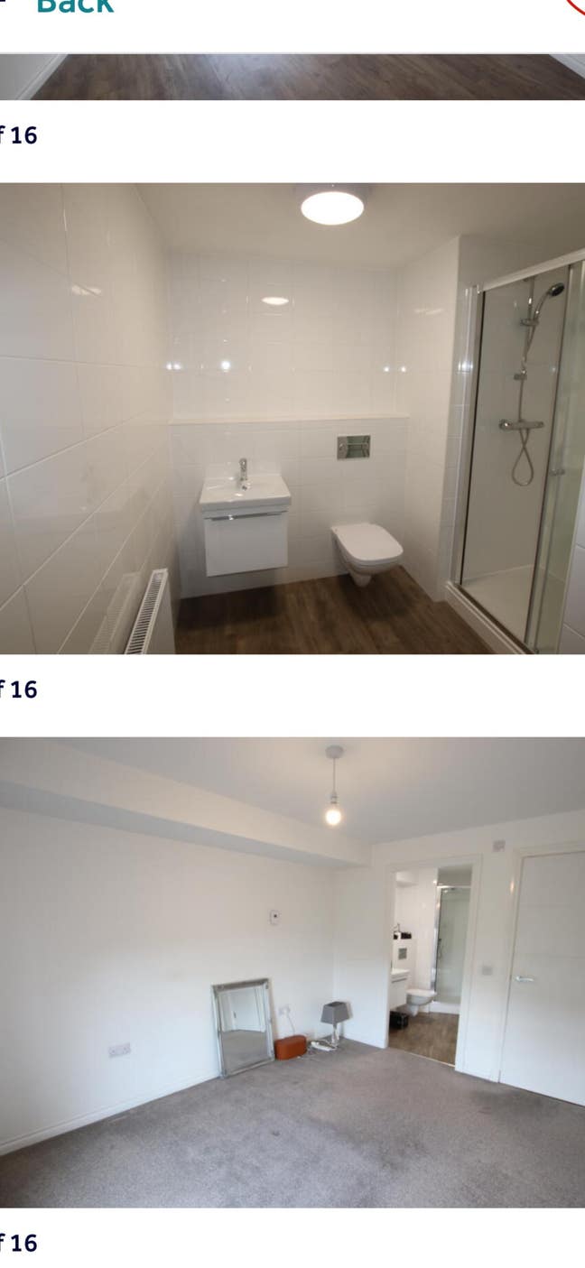 En-suite double bedroom - 2 bed flat near Perth Rd Main Photo