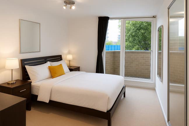 Double room with Terrace, 2 mins to Tube Main Photo
