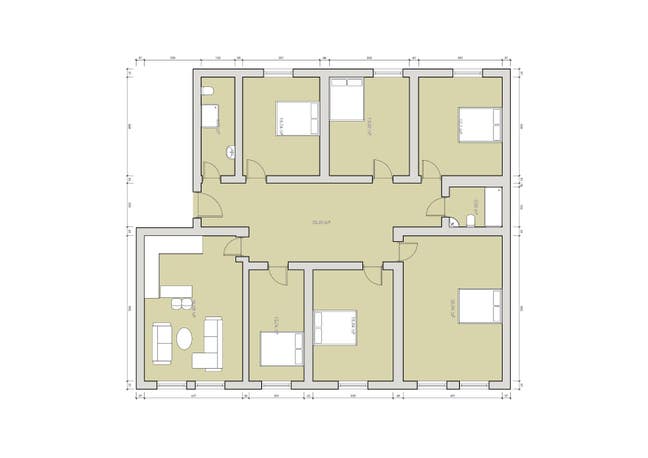 Newly Refurbished 6 Bed Student Flat Main Photo