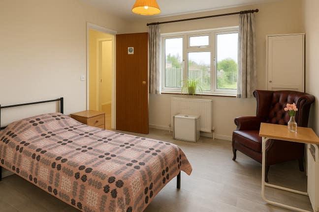 🌿 Bright & Peaceful Room with Private Bathroom |  Main Photo