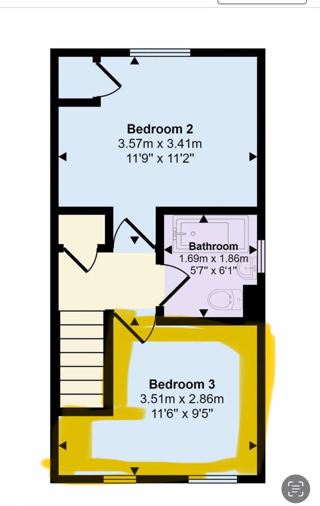 Single room with shared bathroom  Main Photo